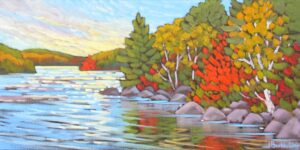 Such a beautiful lake in Algonquin Provincial Park