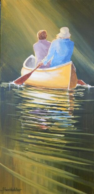 Ahhhh, light streaming through the trees makes this a magical and mysterious paddle