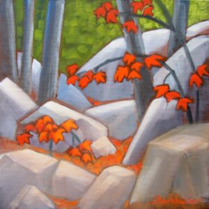 Fun fall painting at Achray